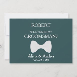 Serez-vous mon Groomsman ? Invitation