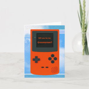 Serez-Vous Mon Groomsman Main Game Électronique
