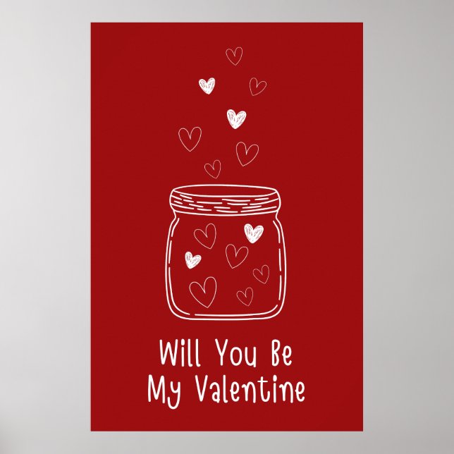 Serez-Vous Mon Poster Valentin ? (Devant)