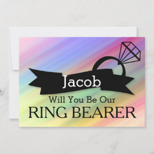 Serez-Vous Notre Invitation De Porteur De Bague
