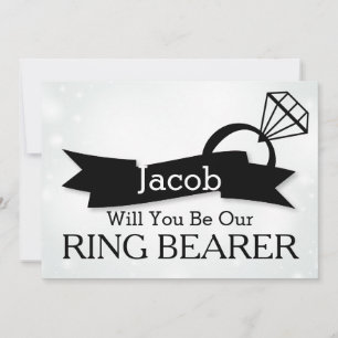 Serez-Vous Notre Invitation De Porteur De Bague