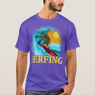Serfing Funny Surfing Serf Medieval Peasant T-Shirt