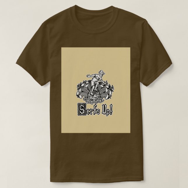 Serfs vers le haut graphique (Design devant)