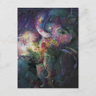 Serge and Friend~~~ Postcard