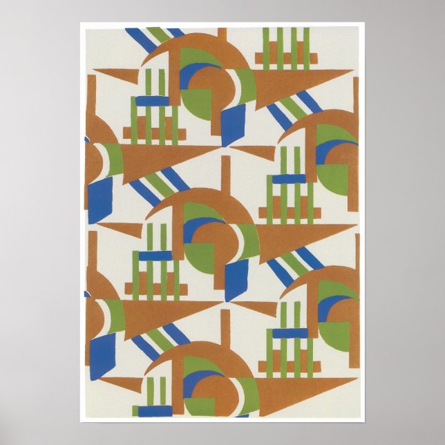 Serge Gladky Jazz Art Poster (Front)