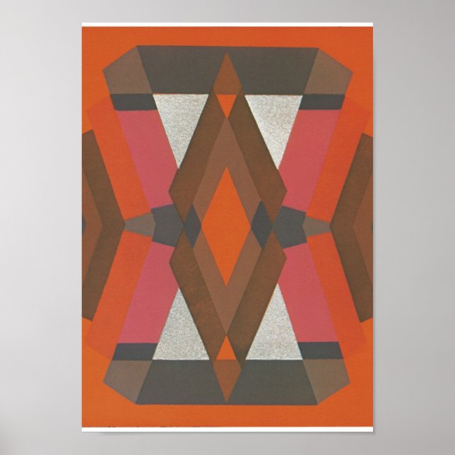 Serge Gladky Jazz Art Poster (Front)