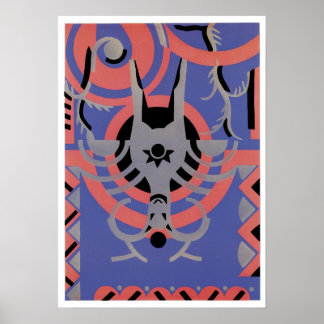Serge Gladky Jazz Art Poster