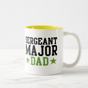Sergeant Major Dad Two-Tone Coffee Mug