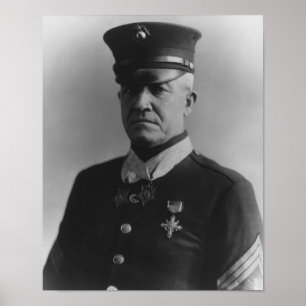 Sergeant Major Dan Daly Poster