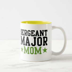 Sergeant Major Mom Two-Tone Coffee Mug