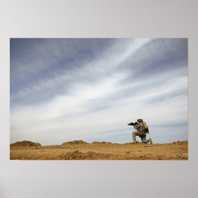 Sergeant provides security poster (Front)