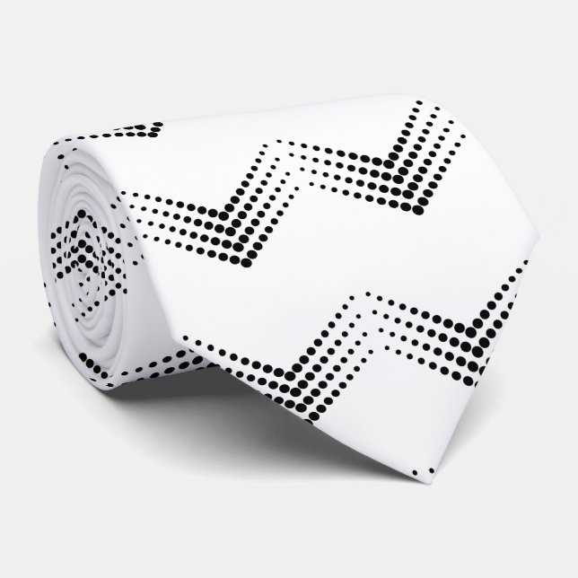 Sergeant Stripes Chevron Tie (Rolled)