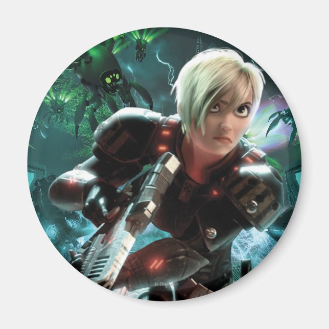 Sergeant Tammy Calhoun Running Magnet (Front)