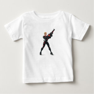 Sergeant Tammy Calhoun with Guh Baby T-Shirt