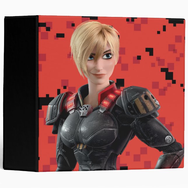 Sergeant Tammy Calhoun with Hand on Hip Binder (Front/Spine)