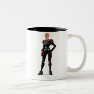 Sergeant Tammy Calhoun with Hand on Hip Two-Tone Coffee Mug