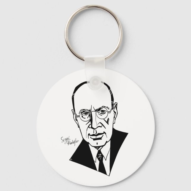 Sergei Prokofiev Keychain (Front)