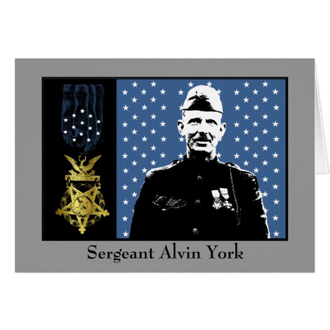 Sergent Alvin York - médaille de gagnant d'honneur (Devant horizontal)