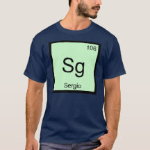 Sergio Name Chemistry Element Periodic Table