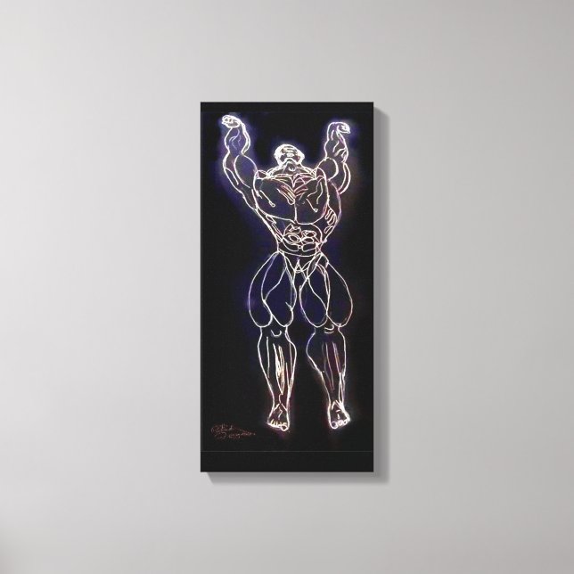 Sergio Oliva Canvas Print (Front)