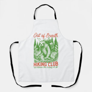 Serial Chiller Sloth Hanging from Branch Apron
