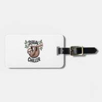 Serial Chiller Sloth Hanging from Branch