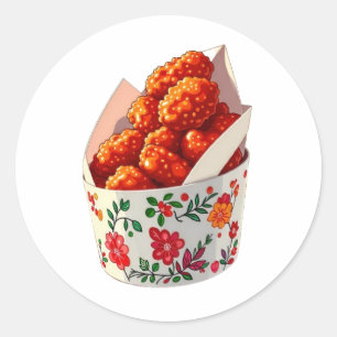 Série 4 - Stickers pour aliments