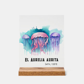 Série Aquarelle : Méduse