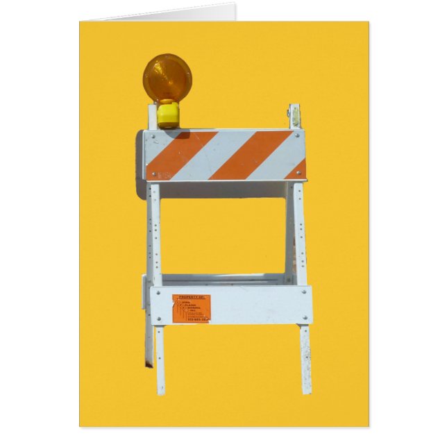 Série Barricade de la construction routière (Devant)