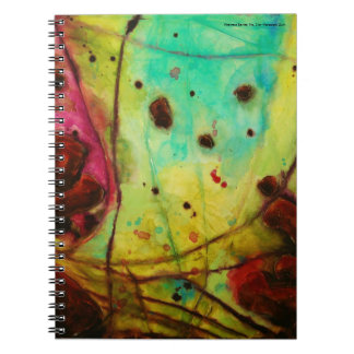 série d'abrégé sur carnet de notes à spirale vide