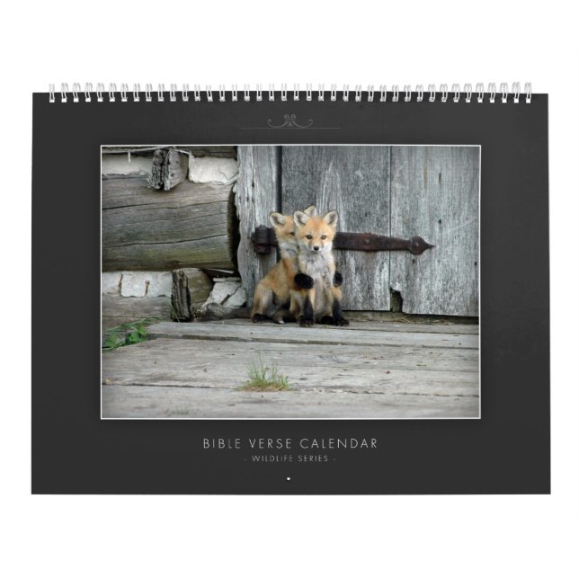 Série de faune de calendrier de vers de bible (Protection)