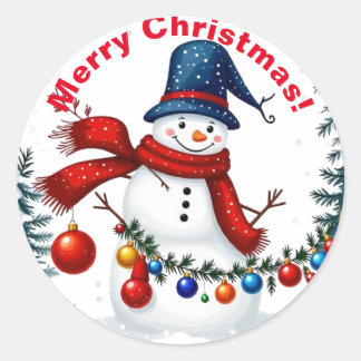 Série de Noël 2 - Stickers Snowman