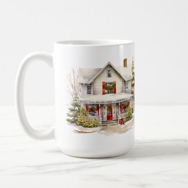 Série de Noël Mug classique 15 oz (Gauche)