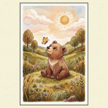 Série de posters muraux pour chambre d'enfants (su