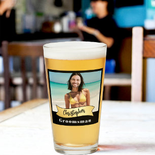 Série de Verre à Pint pour Garçons d'Honneur : La