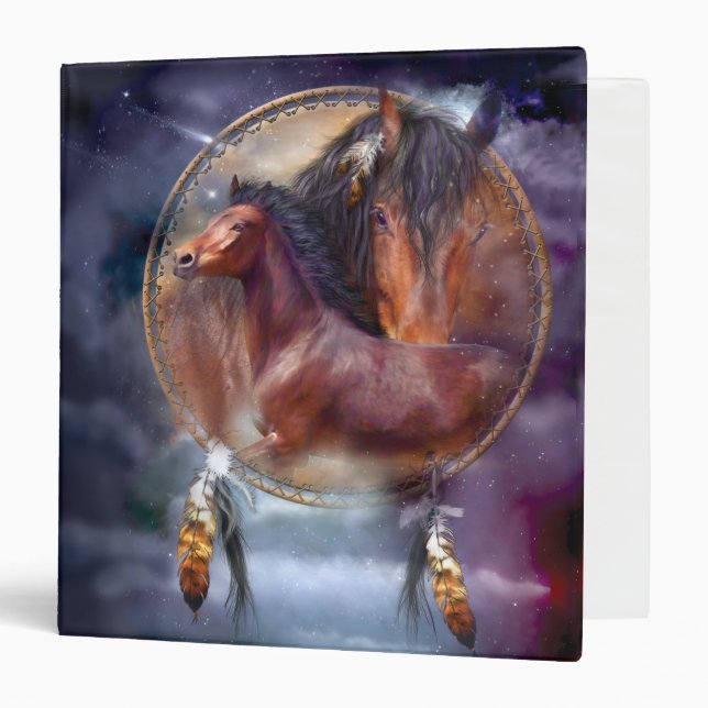 Série rêveuse de receveur - classeur de chevaux (Devant/Intérieur)