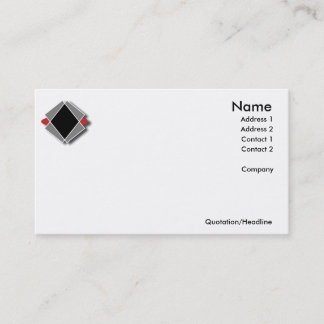 Série simple de logos - cartes de visite