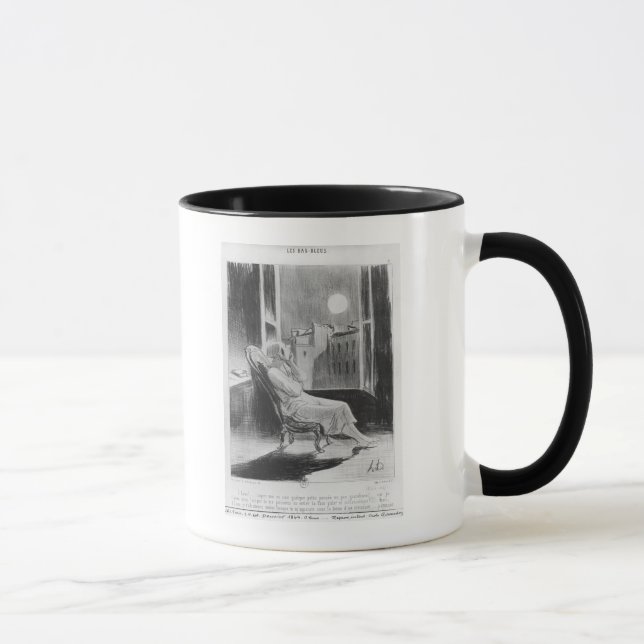 Series 'Les Bas-Bleus', O Moon Mug (Right)