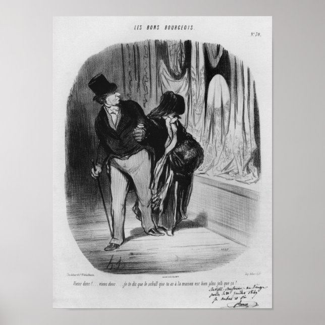 Series 'Les Bons Bourgeois' Poster (Front)