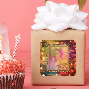 Series of Frida Kahlo #7 Square Sticker