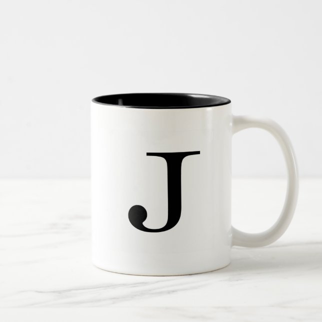 Serif J Mug (Right)