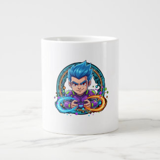 Serious About Funny Gaming Large Coffee Mug