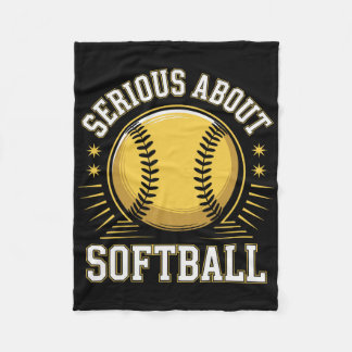Serious About Softll _1  Fleece Blanket