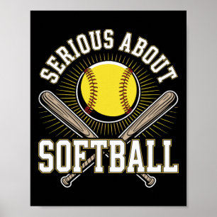 Serious About Softll Funny Softll Player Poster