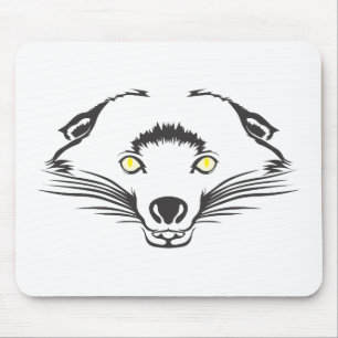 Serious Bearcat Mouse Pad