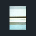 'Serious' Blue and Grey Abstract Art Canvas Print<br><div class="desc">The image used to create this product is an original abstract art painting by T30 Gallery.</div>