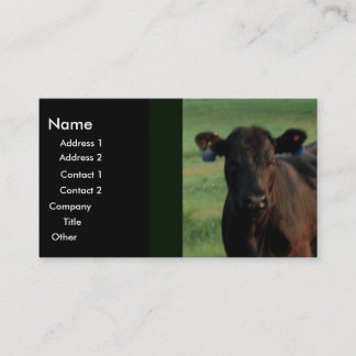 Serious Business Card