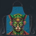 Serious Feline Being Apron<br><div class="desc">Serious Feline Being</div>