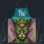Serious Feline Being Apron<br><div class="desc">Serious Feline Being</div>