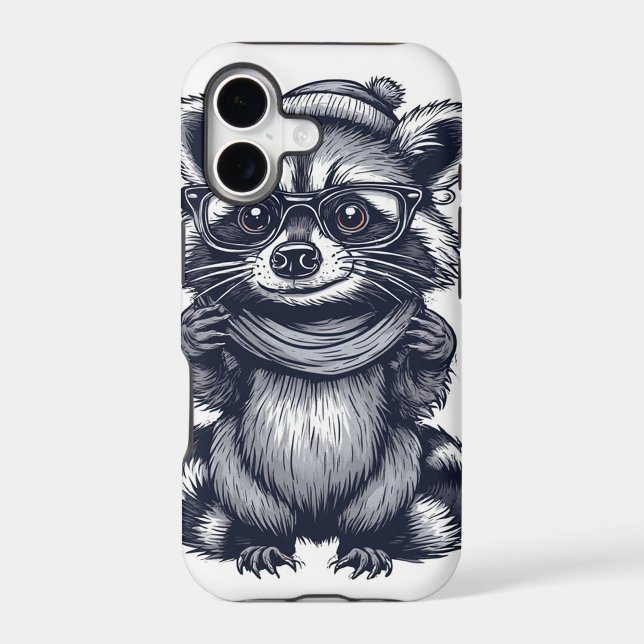 Serious Raccoon Puzzle (Back)